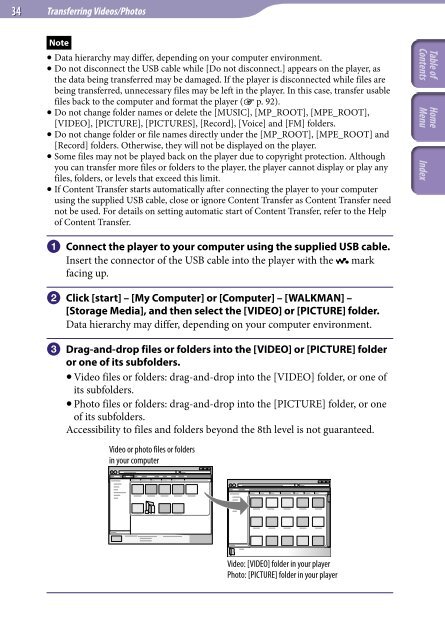 Sony NWZ-E445 - NWZ-E445 Consignes d&rsquo;utilisation Anglais