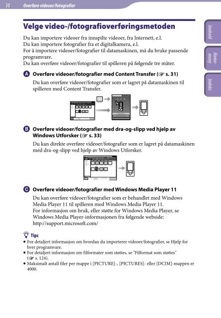 Sony NWZ-E445 - NWZ-E445 Consignes d&rsquo;utilisation Norv&eacute;gien