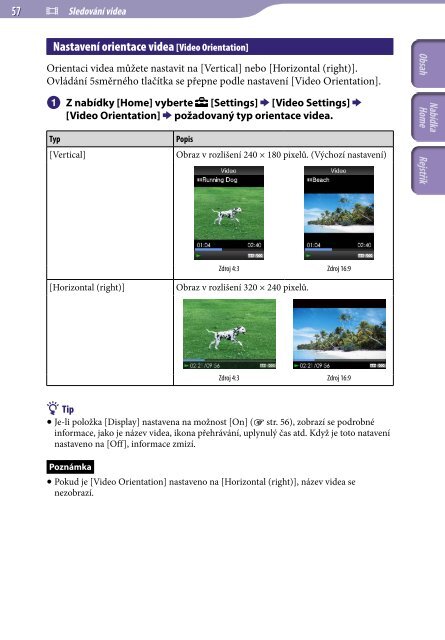 Sony NWZ-E445 - NWZ-E445 Consignes d&rsquo;utilisation Tch&egrave;que