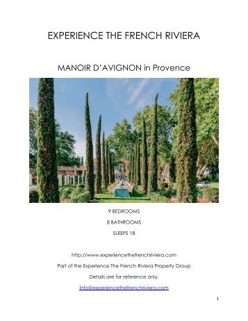 Manoir d'Avignon - Provence