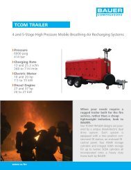 TCOM TRAILER - Bauer Air Compressors