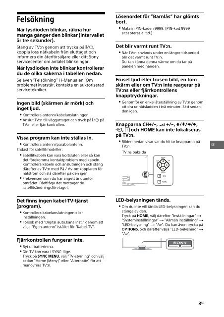 Sony KDL-42W805A - KDL-42W805A Guida di riferimento Portoghese