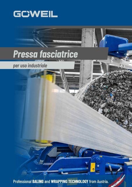 IT | Pressa fasciatrice per uso industriale | Goeweil