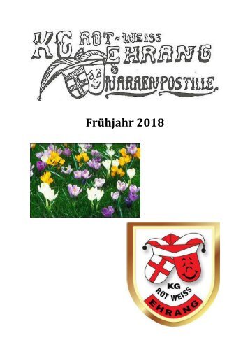 Narrenpost Frühjahr 2018