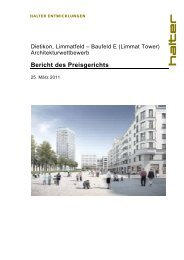 Bericht des Preisgerichts - Baublatt