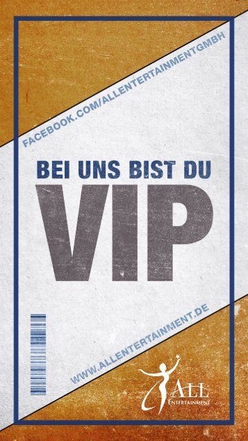 Bei uns bist du VIP