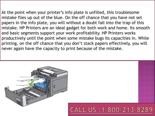 1-800-213-8289 How to Fix HP DeskJet Printer Error Codes E1