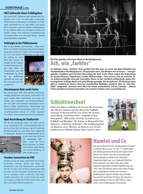 04-2018 DORTMUND HEINZ MAGAZIN