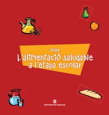 Alimentació saludable a l'etapa escolar