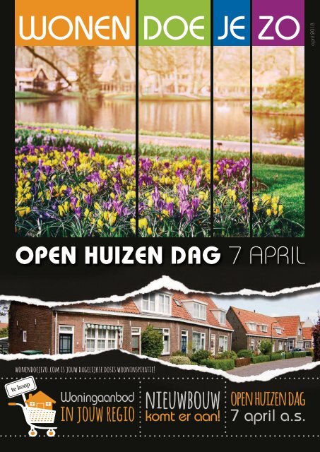 WonenDoeJeZo in Noord Nederland, #april 2018