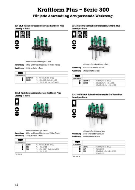 Wera-Katalog