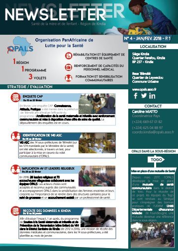 Newsletter OPALS - janv_fev 2018