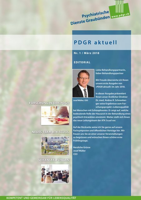 Newsletter Ausgabe März 2018