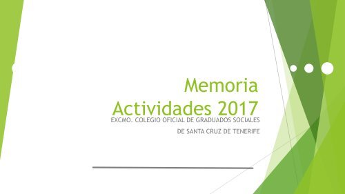MEMORIA ANUAL 2017