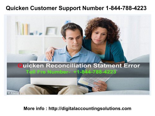 Quicken Support Phone Number 1-844-788-4223