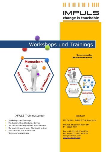 ITC Workshops und Trainings 2018