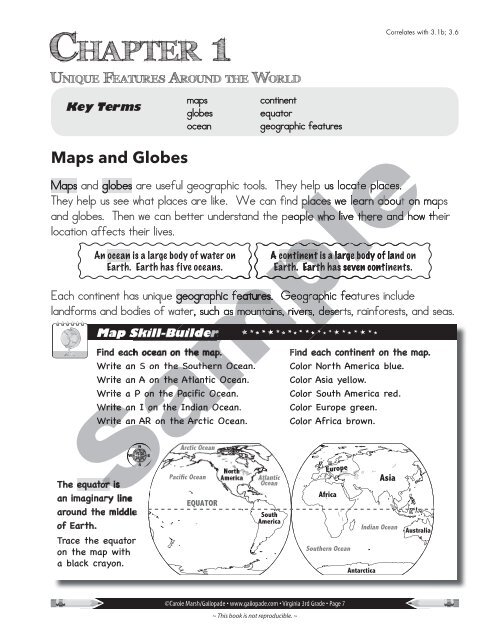 Virginia Experience 3rd Grade Solution Focus on Ancient World Cultures