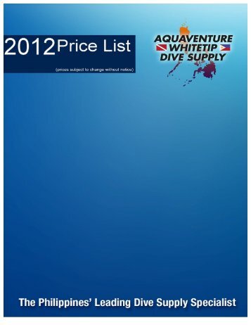 View Price List - Aquaventure Whitetip