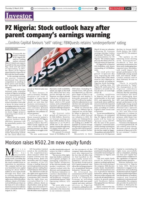 BusinessDay 22 Mar 2018