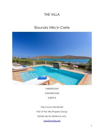 Elounda Villa - Crete