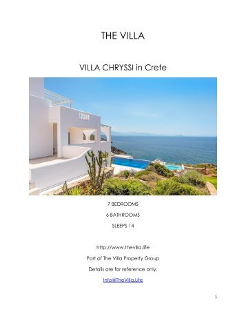 Villa Chryssi - Crete