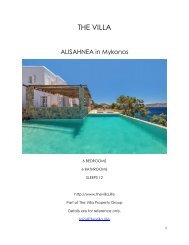 Alisahnea - Mykonos