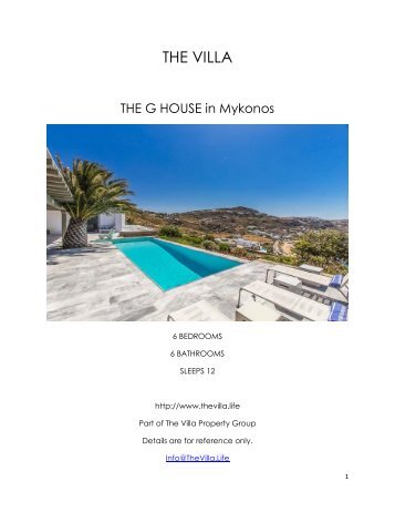 The G House - Mykonos