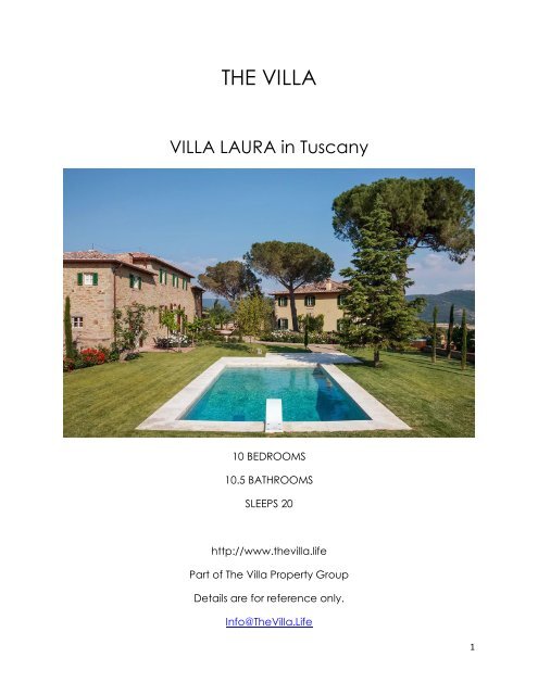 Villa Laura - Tuscany