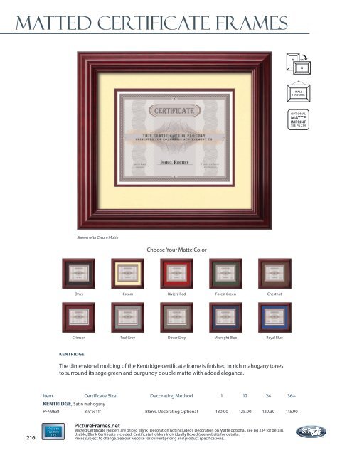 Picture Frames