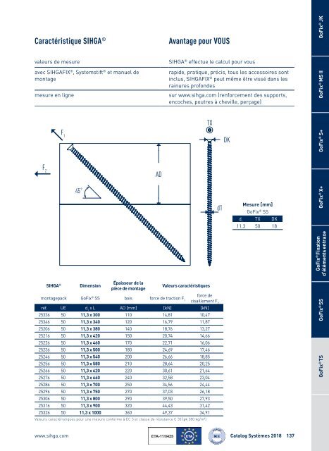 Catalogue Systèmes 2018