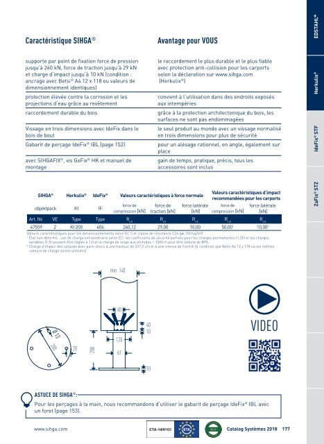 Catalogue Systèmes 2018