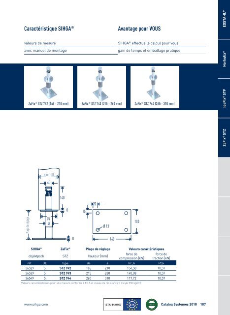 Catalogue Systèmes 2018