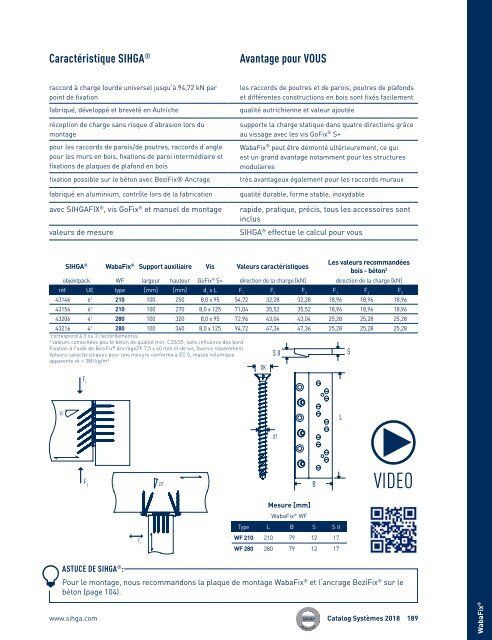 Catalogue Systèmes 2018