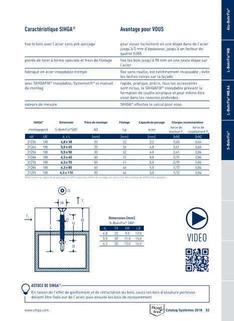 Catalogue Systèmes 2018