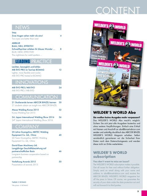 WELDER'S WORLD No. 12