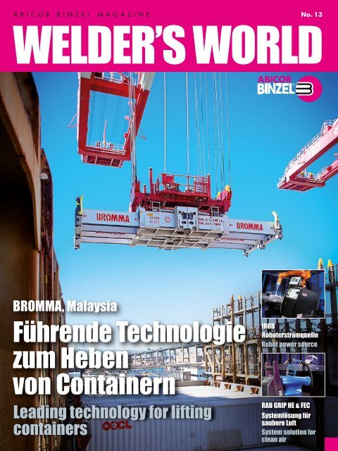 WELDER'S WORLD No. 13