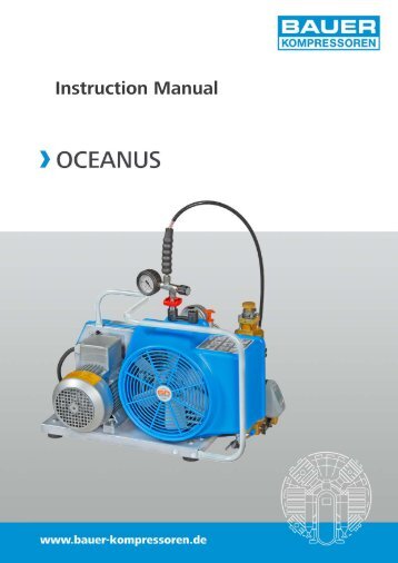 Oceanus Instruction Manual - Product catalogue