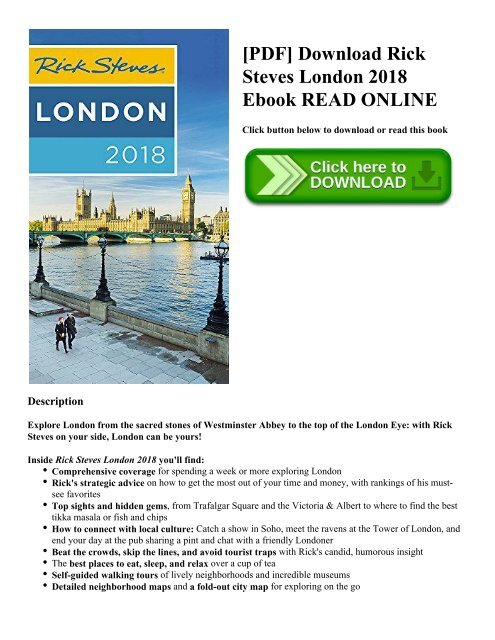 [PDF] Download Rick Steves London 2018 Ebook READ ONLINE