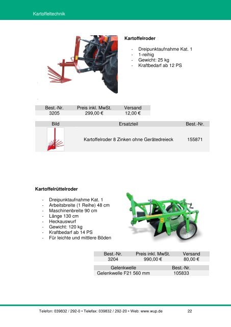 5.Anbaugeräte-Kleintraktor-Katalog