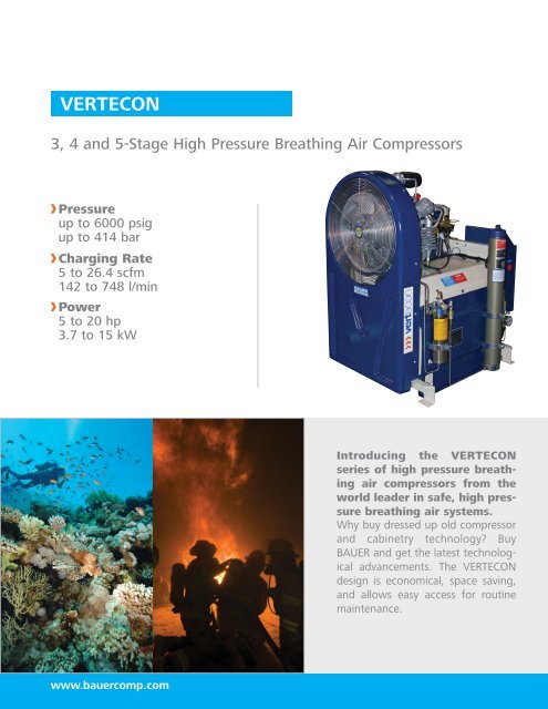 Technical Data - BAUER Compressors