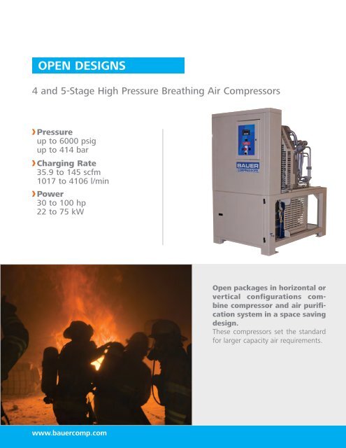 Technical Data - BAUER Compressors