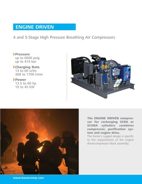 Technical Data - BAUER Compressors