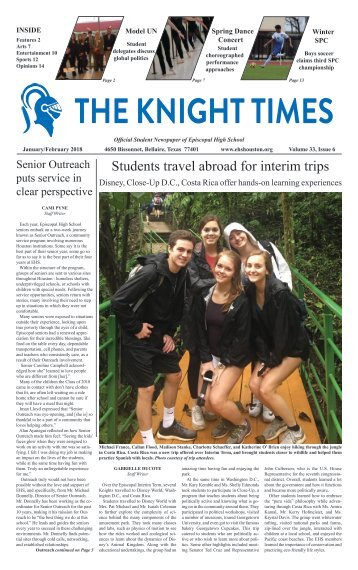 THE KNIGHT TIMES - Jan/Feb 2018