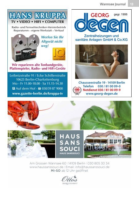 Wannsee Journal Nr. 2/2018