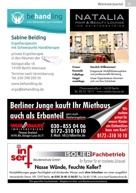 Wannsee Journal Nr. 2/2018