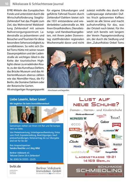 Nikolassee & Schlachtensee Journal Nr.  2/1018