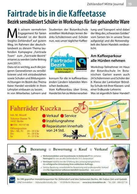 Zehlendorf Mitte Journal Nr. 2/2018