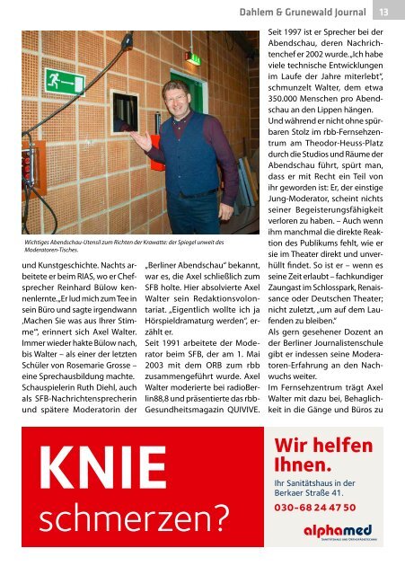 Dahlem & Grunewald Journal Nr. 2/2018