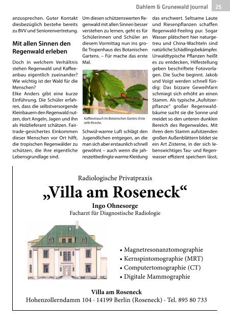 Dahlem & Grunewald Journal Nr. 2/2018