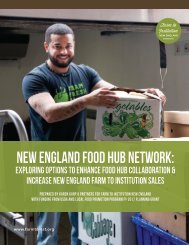 FINE Food Hub Network Report